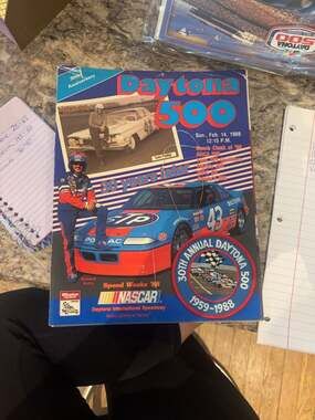 1988 Daytona 500 30th Anniversary Official NASCAR Souvenir Program